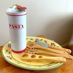 Jaimie Oliver Pasta Essentials Set & Pasta Platter